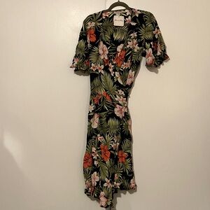 Heart of Haute Rachel Wrap Dress in Tropical